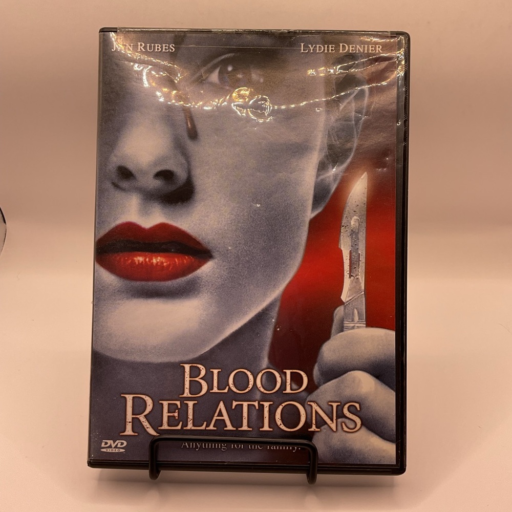 Blood Relations DVD - Black and Red Cover